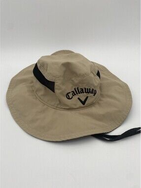 Callaway Golf Size S/M Tan Breathable Bucket Hat